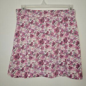 Daily Sport Women's Golf Tennis Printed Floral Skort